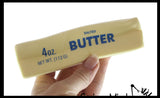 NEW - Butter Slow Rise Squishy Squeeze Stress Ball Super Soft - Sensory, Fidget Toy