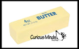 NEW - Butter Slow Rise Squishy Squeeze Stress Ball Super Soft - Sensory, Fidget Toy