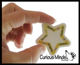 Textured Stickers - Calming Fidget Breathing Relaxing  - Rub Calm Sensory Toy