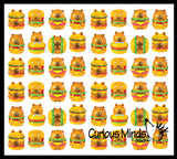 Capybara Burger Food Slow Rise Squishy Toy - Memory Foam Spongy Stress Fidget Ball