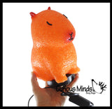 Capybara Lamp - Plug in Sparkle Light for Rooms - Cute Animal Shaped Night Light