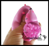 Capybara Squishy Blob Mesh Ball with Soft Web - Squishy Fidget Ball