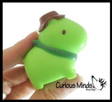 Capybara Animal Figurines Dressed Up - Cute Little Animal Figures for Decoration / Gifts or Party Favors