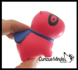 Capybara Animal Figurines Dressed Up - Cute Little Animal Figures for Decoration / Gifts or Party Favors