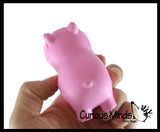 Capybara Family Set of 3 - Mama and Babies - Mini Slow Rise Squishy Toy - Memory Foam Spongy Stress Fidget Ball