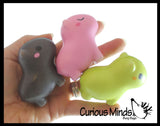 NEW - Capybara Mini Slow Rise Squishy Toy - Memory Foam Spongy Stress Fidget Ball