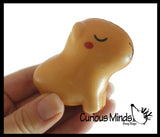 Capybara Family Set of 3 - Mama and Babies - Mini Slow Rise Squishy Toy - Memory Foam Spongy Stress Fidget Ball