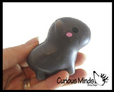 NEW - Capybara Mini Slow Rise Squishy Toy - Memory Foam Spongy Stress Fidget Ball