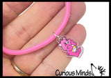 Care Bear Jelly Bracelets - Cute Retro Style Jewelry Girls Bracelet Accessory