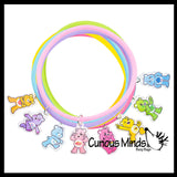 Care Bear Jelly Bracelets - Cute Retro Style Jewelry Girls Bracelet Accessory