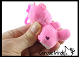 Mini Care Bear Plush on Clip - Adorable Tiny Stuffed Animal Toys
