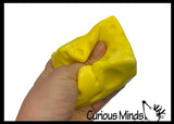 Slow Rise Foam 2.75" Squishy Cheese Fidget Stress Toy - Squish Memory Foam Cube