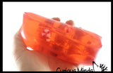 Jumbo Christmas Water Filled Tube Snake Stress Toy - Squishy Slippery Wiggler Sensory Fidget