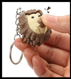 Hedgehog Keyboard Key Fidget Clicker  - Toy - Key Cap Click on Keychain Cute Gift