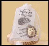 Hedgehog Keyboard Key Fidget Clicker  - Toy - Key Cap Click on Keychain Cute Gift