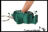 Pickle Keyboard Key Fidget Clicker  - Toy - Key Cap Click on Keychain Cute Gift