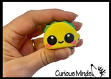 Taco Keyboard Key Fidget Clicker  - Toy - Key Cap Click on Keychain Cute Gift