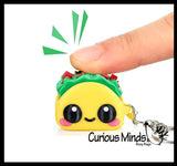 Taco Keyboard Key Fidget Clicker  - Toy - Key Cap Click on Keychain Cute Gift