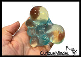 Coconut Oil Squishy Ball - No Rebound Soft Satisfying Squish