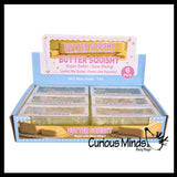 Coconut Oil Butter Squishy Ball - No Rebound Soft Satisfying Squish