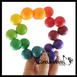LAST CHANCE - LIMITED STOCK - SALE  -  Twisty Sphere Fidget - Endless Twist and Turn Puzzle - Pivoting Flexible Desk Sculpture Infinity
