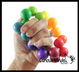 LAST CHANCE - LIMITED STOCK - SALE  -  Twisty Sphere Fidget - Endless Twist and Turn Puzzle - Pivoting Flexible Desk Sculpture Infinity