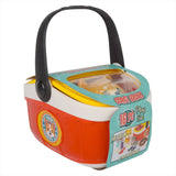 NEW - Large Corgi Dog Cute Toy Pet in Basket - Pretend Play Toy Doggy Playset