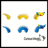 Shoe Charms - Fits in Holes in Your Clog Sandals - Large 3 Piece Set - Crocodile, Snake, Dragon