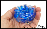 Crunchy Click Clack Noisy Bead Ball - Molecule Unique Squishy Fidget Ball Hard Beads Crunchy