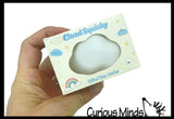 Crunchy Cloud Fidget Squishy Ball - Loud Crunch Sound