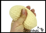 Crunchy Peanut Fidget Squishy Ball - Loud Crunch Sound