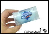 Crunchy Soap Fidget Squishy Ball - Loud Crunch Sound Bar of Soap