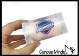Crunchy Soap Fidget Squishy Ball - Loud Crunch Sound Bar of Soap