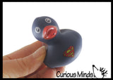 NEW - DC Comics Superhero Rubber Duck Toy Figurines - Super Hero Fan - Justice League