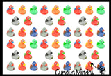 NEW - DC Comics Superhero Rubber Duck Toy Figurines - Super Hero Fan - Justice League