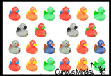 NEW - DC Comics Superhero Rubber Duck Toy Figurines - Super Hero Fan - Justice League