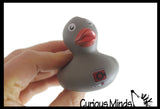 NEW - DC Comics Superhero Rubber Duck Toy Figurines - Super Hero Fan - Justice League