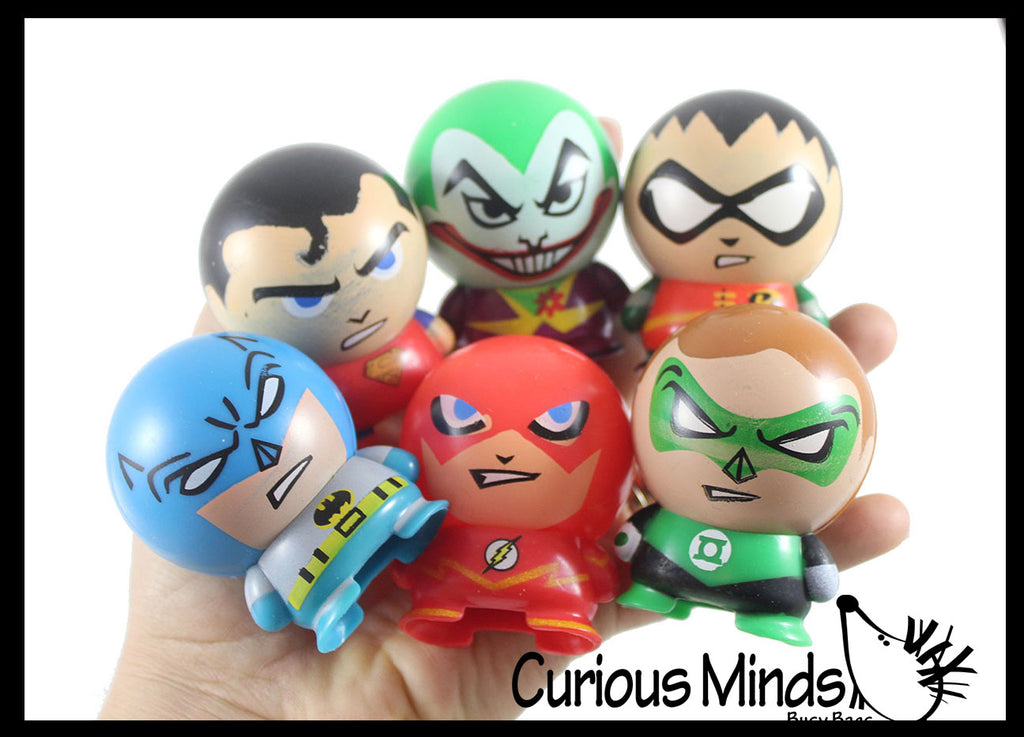 NEW - DC Comics Superhero Capsule Toy Figurines - Super Hero Fan - Justice League