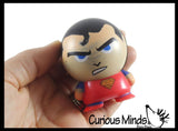 NEW - DC Comics Superhero Capsule Toy Figurines - Super Hero Fan - Justice League