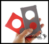 Mini Finger Flick Cornhole Tabletop Sports Coin Toss Game - Mini Boards with Hole