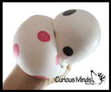 NEW - Dice Squishy Squeeze Stress Ball Soft Doh Filling - Like Shaving Cream - Sensory, Fidget Toy