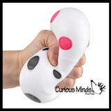 NEW - Dice Squishy Squeeze Stress Ball Soft Doh Filling - Like Shaving Cream - Sensory, Fidget Toy