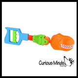 Dino Grabber Claw Toy Tong - Tweezer Claw Reacher Robot Arm Pick Up