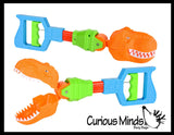 Dino Grabber Claw Toy Tong - Tweezer Claw Reacher Robot Arm Pick Up