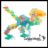 Mini Dino Crystal Brick Block Set - Dinosaur - Mini Building Toy Cute Novelty Prize