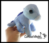 Cute Brachiosaurus Dino Plush Stuffed Animals- Adorable Mini Plushie Stuffie - Dinosaur