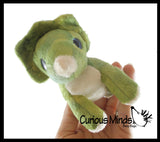 Cute Triceratops Dino Plush Stuffed Animals- Adorable Mini Plushie Stuffie - Dinosaur