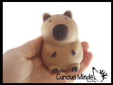 NEW - Soft Doh Capybara Animal Stress Balls - Ultra Soft Kneadable Fidget Squish Balls - Amazingly Soft