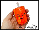 NEW - Boba Tea Drink Doh Squeeze Squishy Decompression Stress Balls - Sensory, Stress, Fidget Toy OT Huge Food