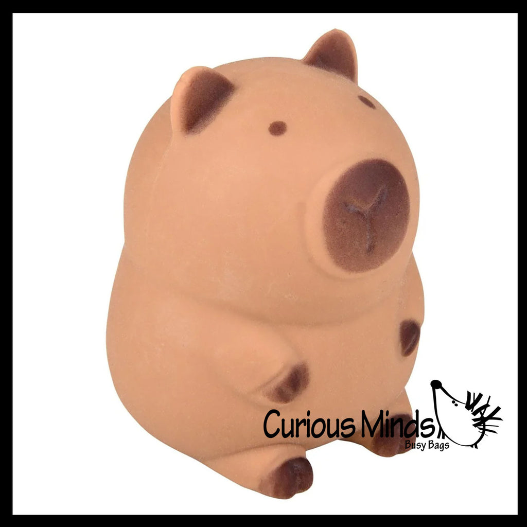 NEW - Soft Doh Capybara Animal Stress Balls - Ultra Soft Kneadable Fidget Squish Balls - Amazingly Soft